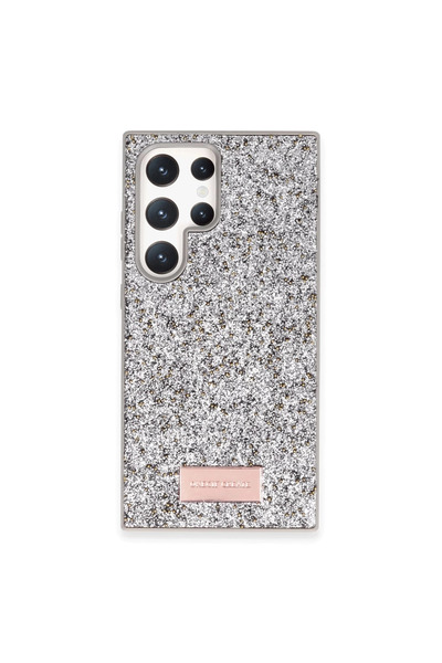 xirshop غطاء سامسونج جالاكسي S24 الترا برايت لامع من ون جيف - فضي