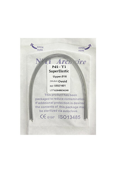 Choice 016 Upper 10pcs/Pack AG Dental Orthodontic Arch Wires NITI Round / Rec...