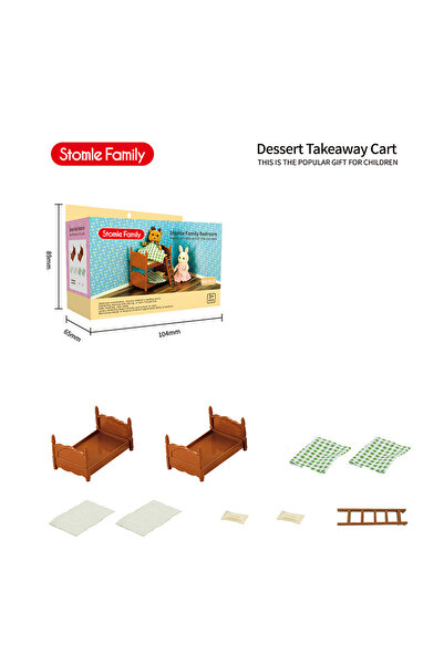 Choice11 D10 New Forest Animal Outdoor station wagon school bus Set DIY Simul...