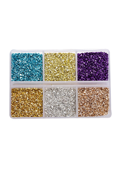 Choice25 Style 13 30g/Box Crushed Glass Stones Resin Filling Irregular Broken...