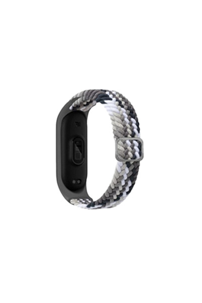 xirshop حزام Mi Band 4 (ليس ساعة) - رمادي-أسود