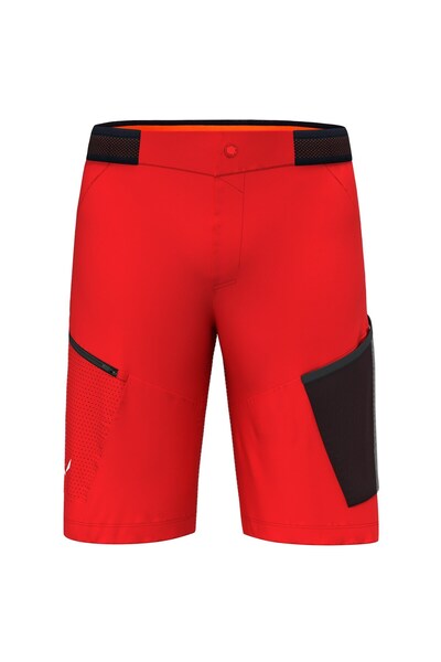 Salewa Pedroc 3 Durastrech Cargo Men's Trekking Shorts-Red-52/XL