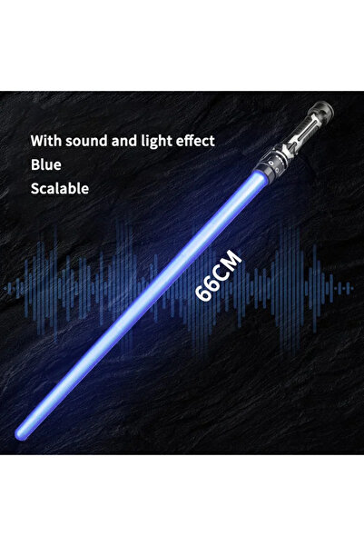 Choice4 سيف ليزر أزرق قابل للسحب، مفرد مفرد ، لعبة مضيئة ملونة للأطفال