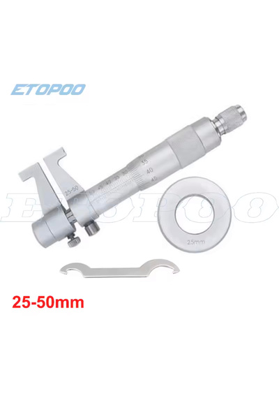 choice2 مقياس ميكرومتر داخلي من الكربيد، قياس داخلي متري، 25-50 مم، 5-30/25-5...