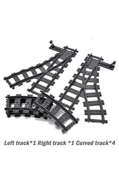 Choice3 قطارات المدينة من الطراز أ، مسارات مرنة، متفرعة، مستقيمة، منحنية، قضب...