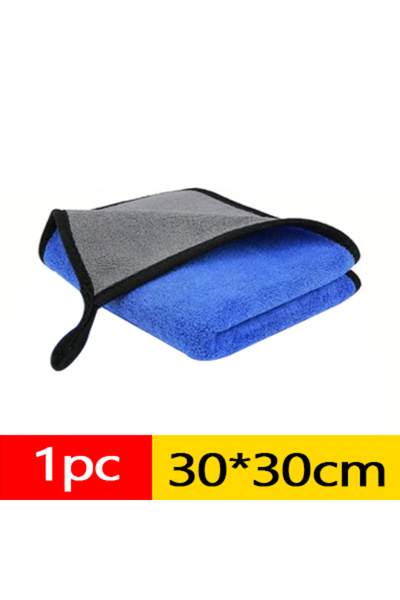 Choice4 1pc 30x30 1/3/6pcs Microfiber Car Washing Towel Soft Quick Drying Win...