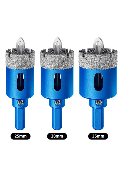 Choice23 25 30 35 Diamond Coated Drill Bits Set 18-150MM Ceramic Tile Hole Sa...