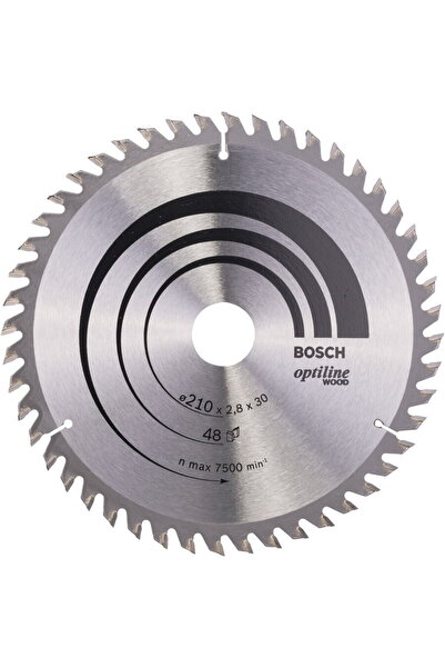 Bosch lamă de ferăstrău circular Optiline Wood, 210 mm, 48Z