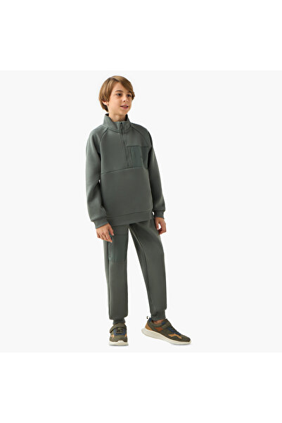 XYZ Printed Sweatshirt and Joggers Set