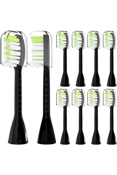 Choice5 Black 10Pack Toothbrush Replacement Heads Compatible with Philips One...