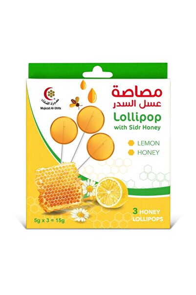 Mujeza Al-Shifa Sidr honey and lemon lollipop 30 grams