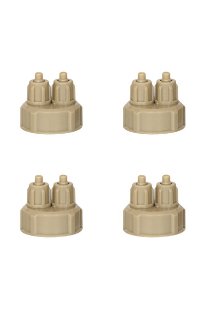 Choice4 مجموعة ألوت المكونة من 4 قطع من مولد نظام ثاني أكسيد الكربون لأحواض ا...