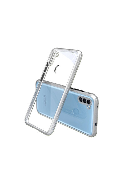 xirshop جراب سامسونج جالاكسي A11 ميامي سيليكون شفاف - شفاف