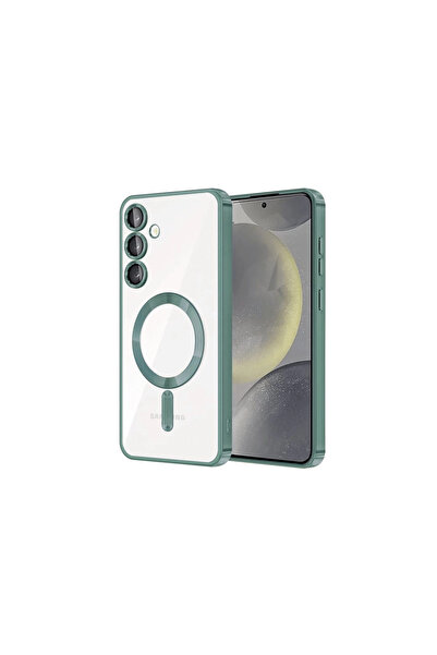 xirshop حافظة سامسونج جالاكسي S24 كروس ماجنيتسايف - أخضر داكن