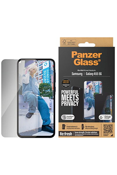 Panzer Glass Protector de ecran PanzerGlass® Ultra-Wide Fit pentru Samsung Ga...