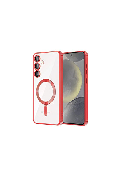 xirshop غطاء سامسونج جالاكسي S23 كروس مغناطيسي آمن - أحمر