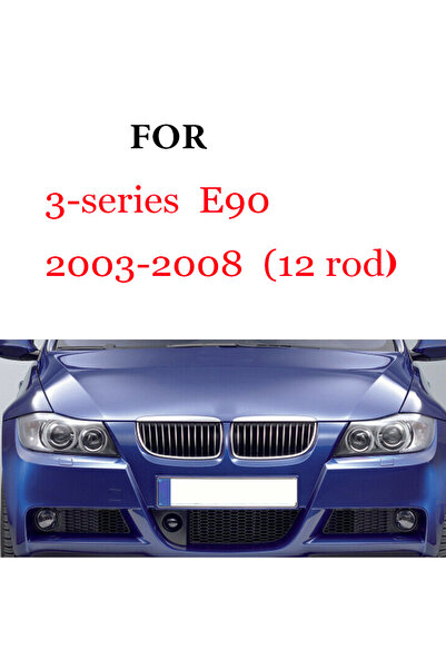 Choice19 مجموعة من 3 قطع من شرائط تزيين الشبك الأمامي لسيارات BMW الفئة 1، 2،...