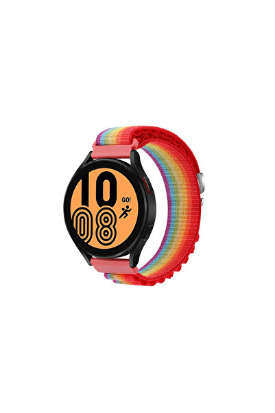 VINTESSY Watch 20mm Kr410 Fabric Strap (Not a Watch) - Rainbow 1