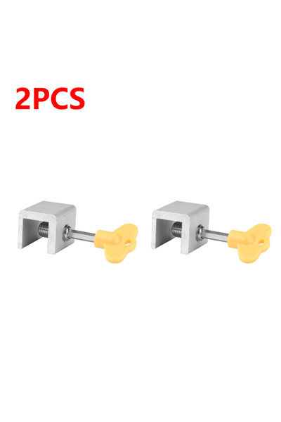 Choice7 A 2PCS 10-1pcs Aluminum Alloy Window Lk Stopper Sliding Window Anti-t...