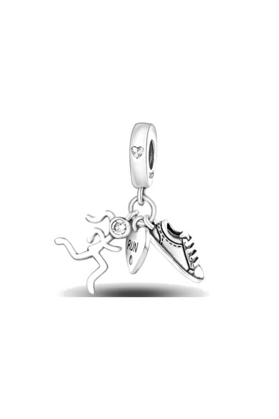 Choice8 B5748 New Fashion 925 Silver Charm boxing glove Bead skateboard rolle...