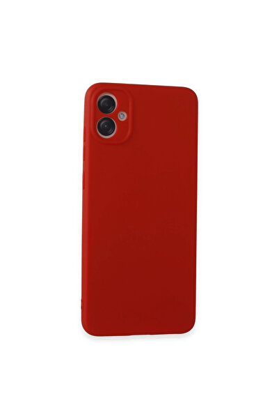 xirshop حافظة سامسونج جالاكسي A05 سيليكون أولى - أحمر