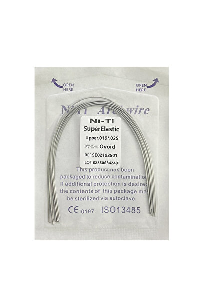Choice22 19x25 Upper 10pcs/Pack AG Dental Orthodontic Arch Wires NITI Round /...