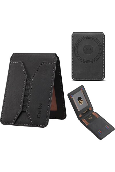 Alstrap حامل بطاقات مغناطيسي متوافق مع آيفون 12 13 14 15 16 17، مصنوع من الجل...