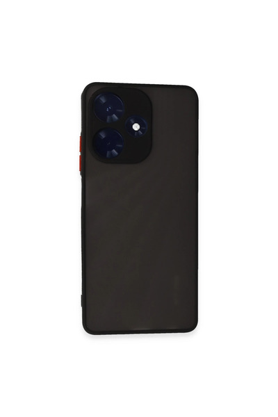 xirshop غطاء حماية سيليكون مونتريال لهاتف انفينيكس هوت 30 4 جي - أسود