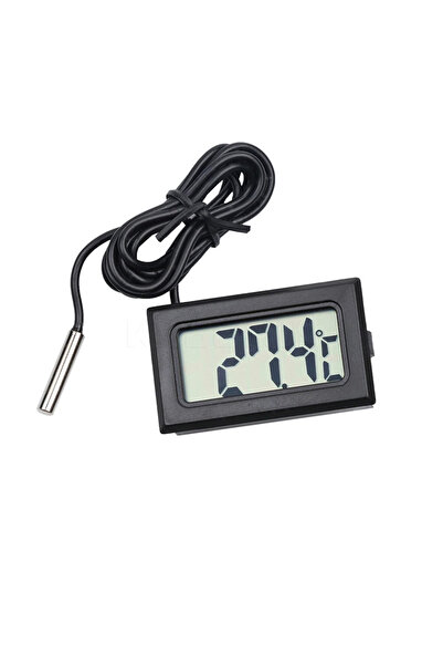 Choice3 مقياس حرارة رقمي يعمل بجهد 12/24 فولت تيار مستمر، و110-220 فولت تيار ...