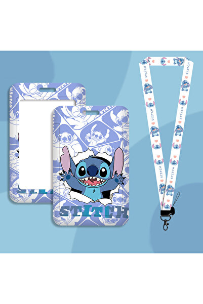 choice2 حامل بطاقات هوية ديزني ستيتش 02، حبل تعليق، حافظة بطاقات باب للبنات، ...