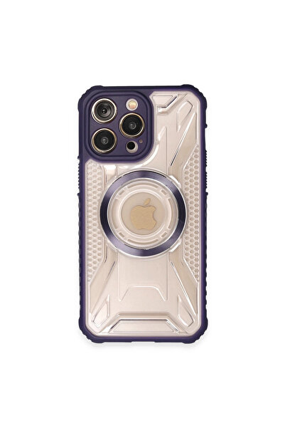 xirshop غطاء آيفون 13 برو براگ ماجنيتيساف - بنفسجي عميق