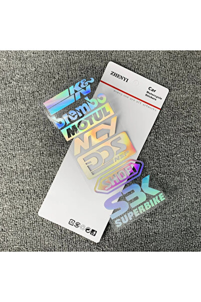 Choice3 B-9 Motorcycle Stickers Waterproof Motorbike Racer Fuel Tank Helmet F...