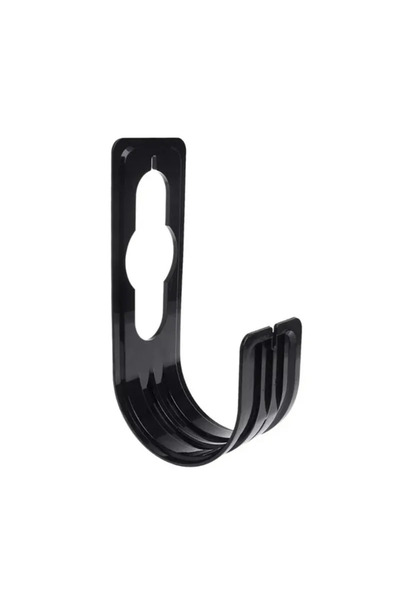 Choice3 خطاف خرطوم محمول أسود اللون، قطعة واحدة، لحنفيات الحدائق، وغسيل السيا...