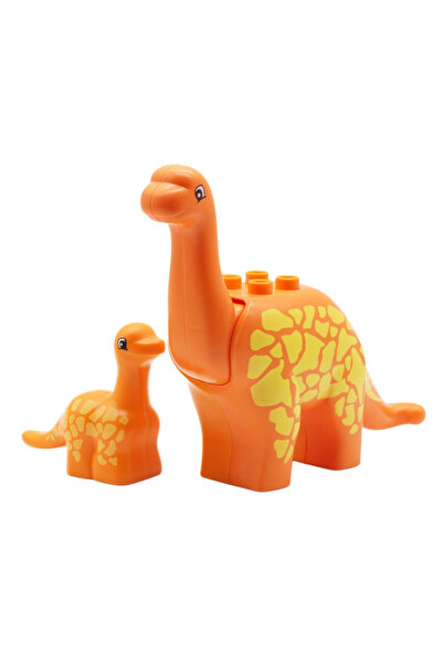 Choice3 قطعتان كبيرتان من مكعبات بناء البراكيوصور، أجزاء حيوانات، مجموعات حدي...