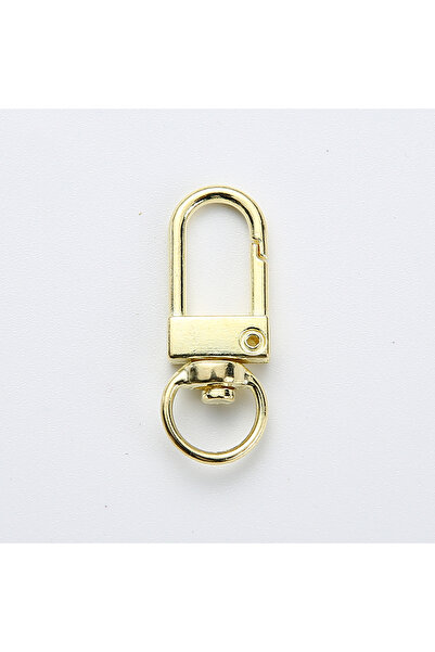 Choice17 50 قطعة ذهبية فاتحة، 10/50/100 قطعة من مشابك الكلاب الدوارة الذهبية ...