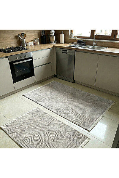 OEM Set of 2 Soft non-slip kitchen rugs, 60x80 cm + 60x120 cm, CBU402