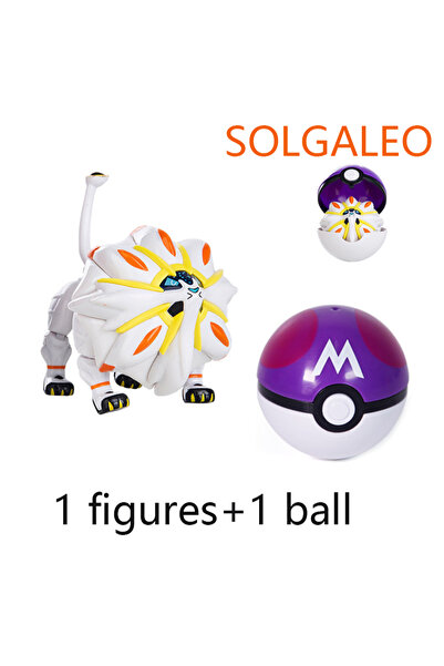 Choice7 مجموعة سولغاليو المكونة من 12 نمطًا من مجسمات شخصيات بوكيمون المتحركة...