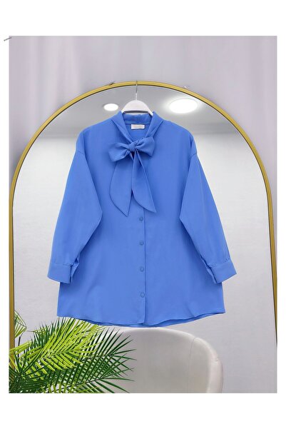 YEDİLALE Tie-Neck Tunic [Loose Fit]