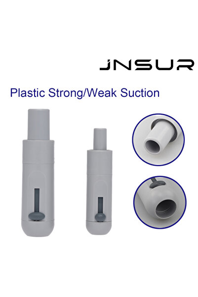 choice2 أداة شفط لعاب الأسنان من جيري، محول شفط قوي/ضعيف، سيليكون/بلاستيك