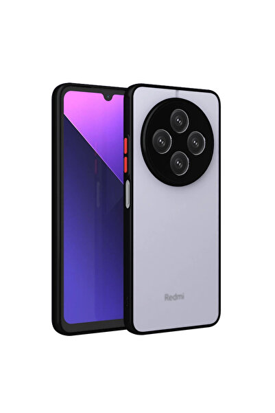 xirshop غطاء سيليكون مونتريال لـ Redmi 14c - أسود