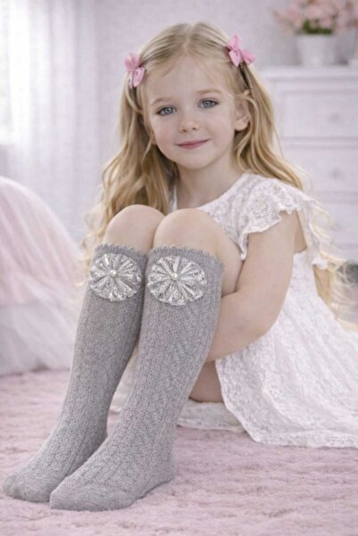 gigigiyim Mesh Knee-Length Girls' Socks