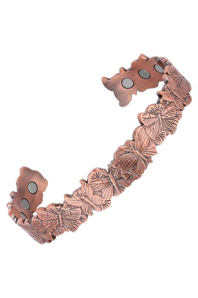XTERRA Copper Magnetic Bracelet 99.99 Percent with 6 Neodymium Magnets Model ...