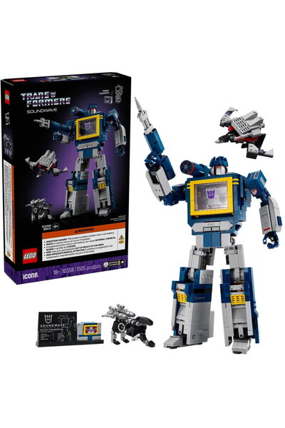 LEGO Icons - Transformers: Soundwave 10358