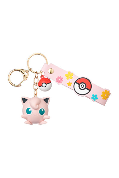 Choice6 سلسلة مفاتيح جيجليبف الأصلية لبوكيمون بيكاتشو جينجار موربيكو كوبون سن...