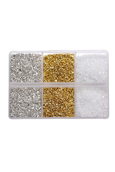 Choice36 النمط 05، 30 غرام/علبة، أحجار زجاجية مطحونة، حشو راتنج، حجر مكسور غي...