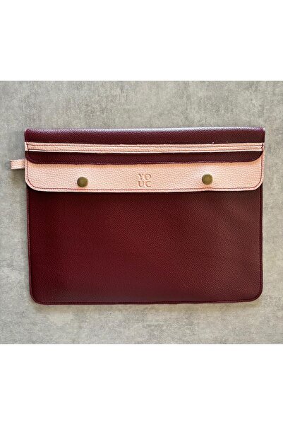 YOUC Design Laptop Case 13' 14' 15' Inch Notebook Vegan Faux Leather Bag Clar...