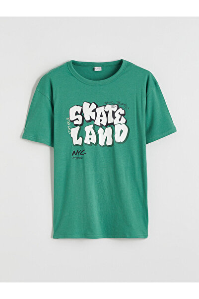 LC Waikiki RMZ GİYİM FARKİLYA Tricou imprimat pentru băieți