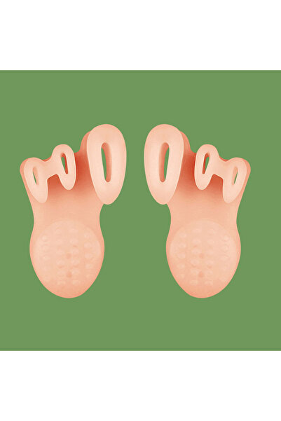 Choice Yellow 1pair Gel Toe Separators & Ball of Foot Cushi Toe Spacers to Yo...