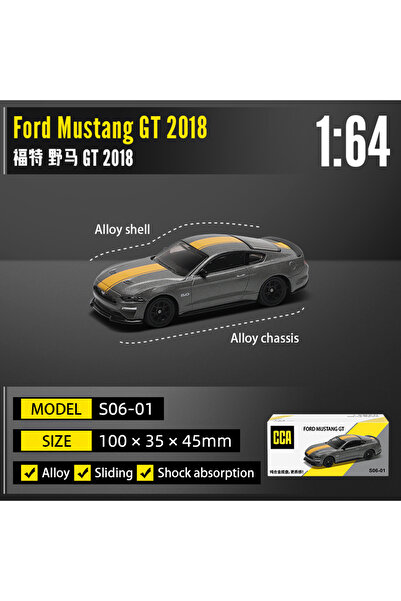 Choice7 تتوفر نماذج فورد موستانج جي تي CCA بمقاييس 1:64 و1:54 و1:72، بالإضافة...