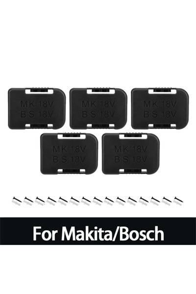 Choice4 BK-For Makita Bosch 5/10Pcs Battery Storage Battery Case Battery Hold...